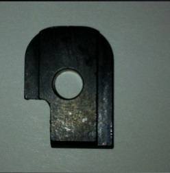 1911 45ACP firing pin stop black round top